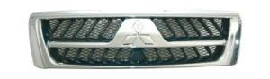 griglia radiatore cromata nera mitsubishi pajero 2003 2006 mb1602011