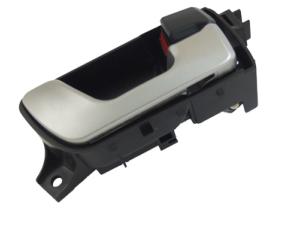 maniglia anteriore posteriore destra interna con leva argento pulsante chiusura nero mitsubishi pajero 2003 2006 mb1608647
