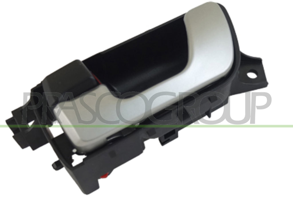 maniglia anteriore posteriore sinistra interna con leva argento pulsante chiusura nero mitsubishi pajero 2003 2006 mb1608648