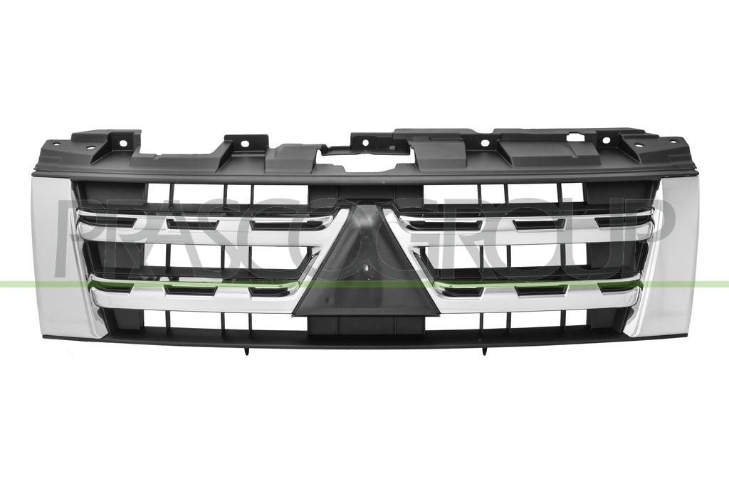 griglia radiatore completa cromata mitsubishi pajero 2012 2014 mb1642011