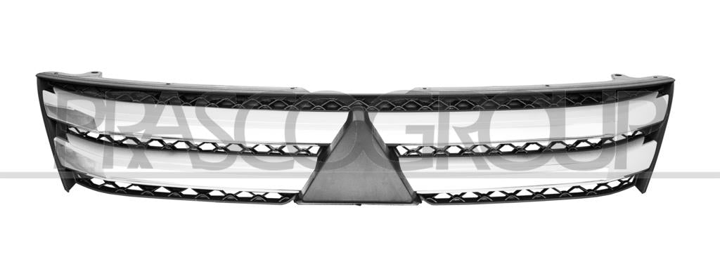 griglia radiatore nera con modanatura cromata mitsubishi eclipse cross 2018 mb7052001