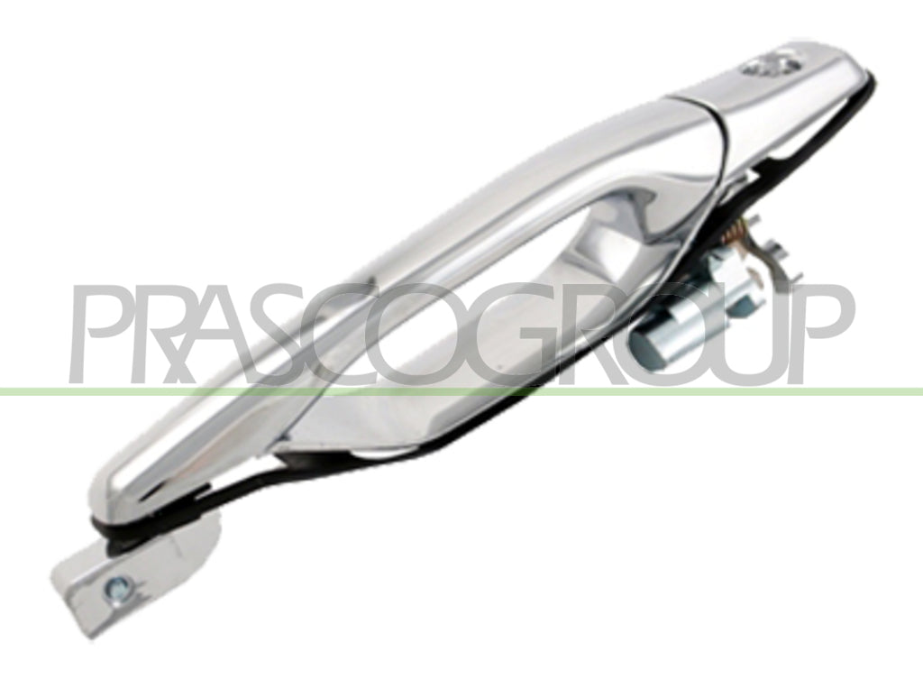 maniglia anteriore destra esterna cromata con foro nottolino mitsubishi outlander 2003 2006 mb7108005