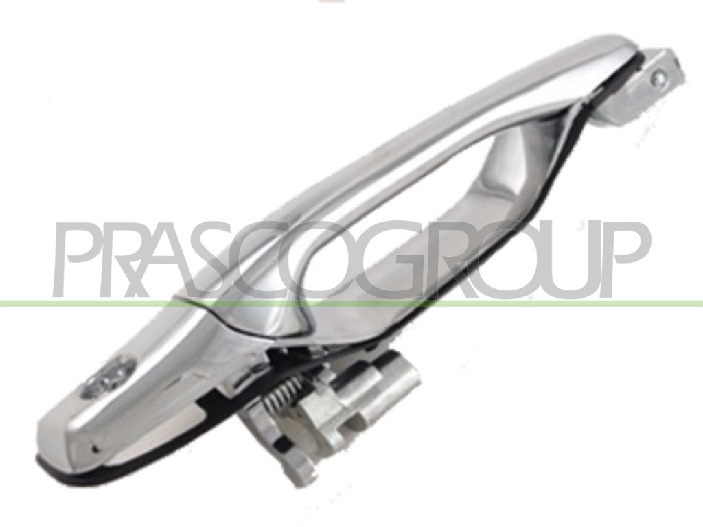 maniglia anteriore sinistra esterna cromata con foro nottolino mitsubishi outlander 2003 2006 mb7108006