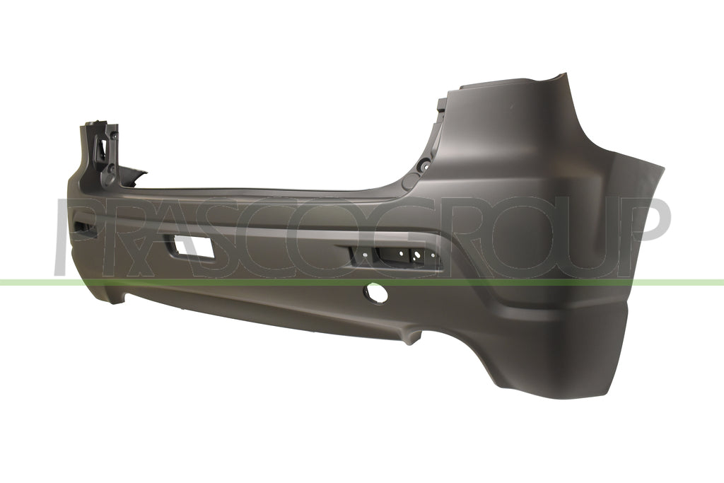 paraurti posteriore nero liscio da primerizzare con tracce pdc mitsubishi outlander asx 2009 2012 mb7161051