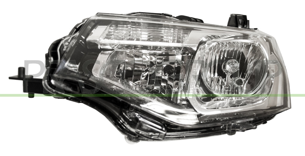 proiettore sinistro h7 hb3 elettrico con motore nero mitsubishi outlander gf gg phev 2012 2015 mb7174914