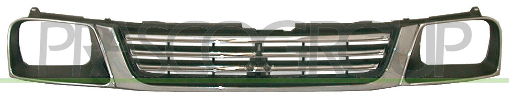 griglia radiatore cromata nera mod 03 98 mitsubishi l200 strada 1996 2000 mb8152001