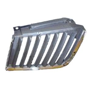 griglia radiatore sinistra nera con cornice cromata mod 4wd mitsubishi l200 strada 2005 2010 mb8212014