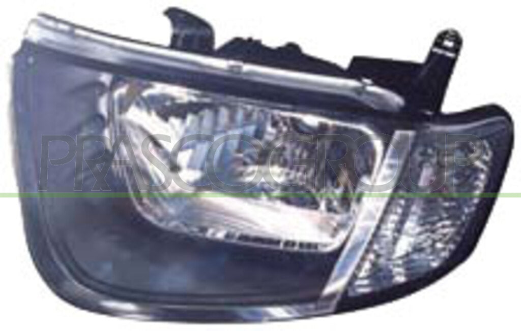 proiettore sinistro h4 elettrico fanale bianco cabina singola mitsubishi l200 strada 2005 2010 mb8214834