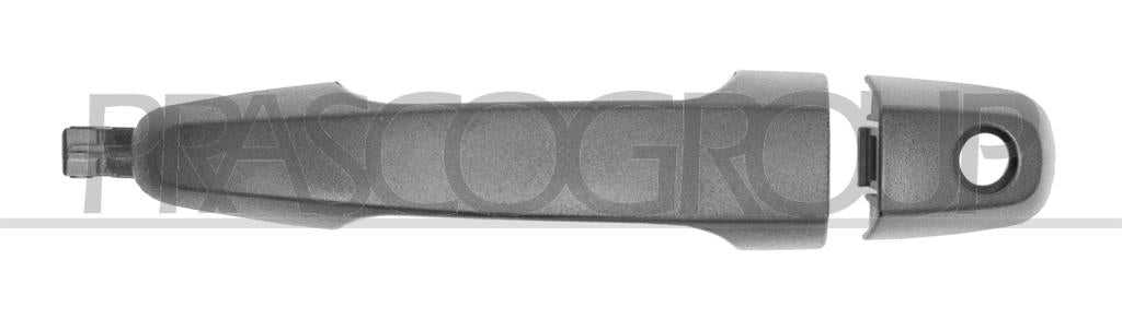 maniglia anteriore sinistra esterna nera con foro nottolino mitsubishi l200 strada 2005 2010 mb8218012