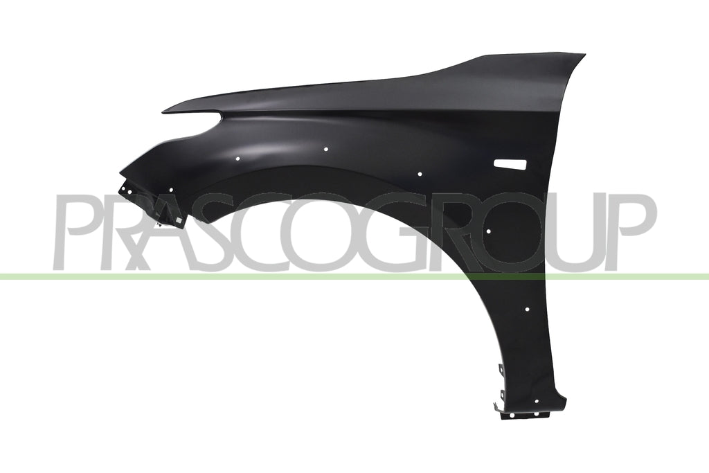 parafango anteriore sinistro con fori lucciola e parafanghino mitsubishi l200 triton 2015 2019 mb8243044