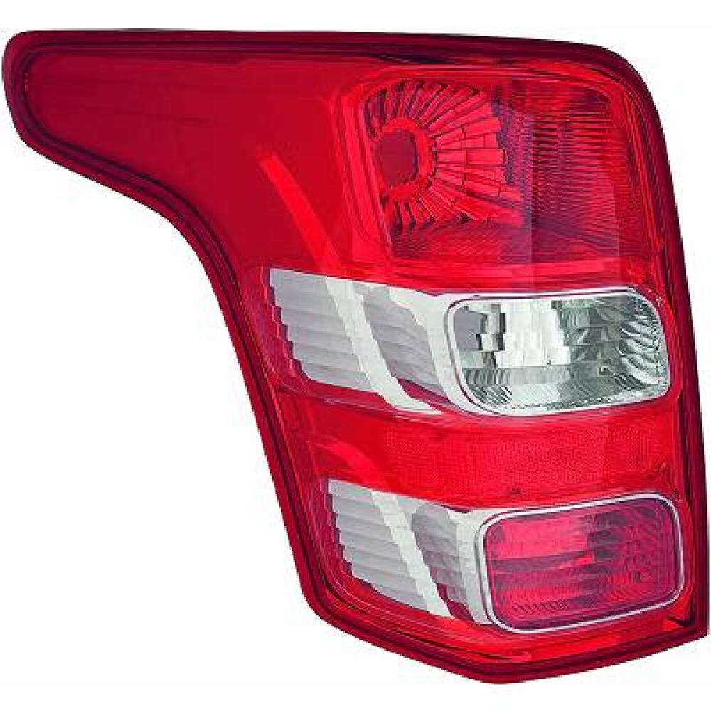 fanale posteriore sinistro con porta lampada bianco rosso con retronebbia mitsubishi l200 triton 2015 2019 mb8244154