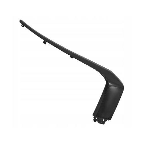 modanatura destra paraurti anteriore superiore nera lucida mitsubishi l200 triton 2019 2023 mb8261213