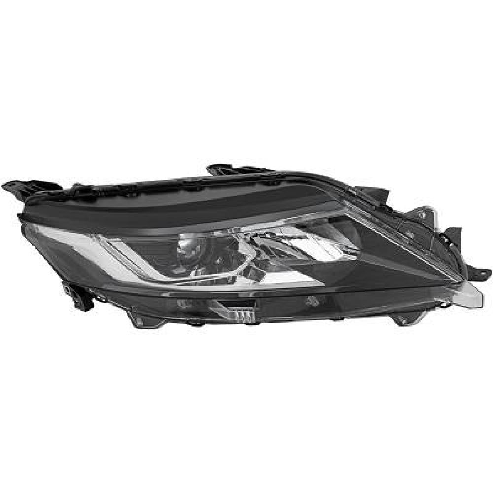proiettore destro h11 hb3 elettrico con motore con cavi mitsubishi l200 triton 2019 2023 mb8264903
