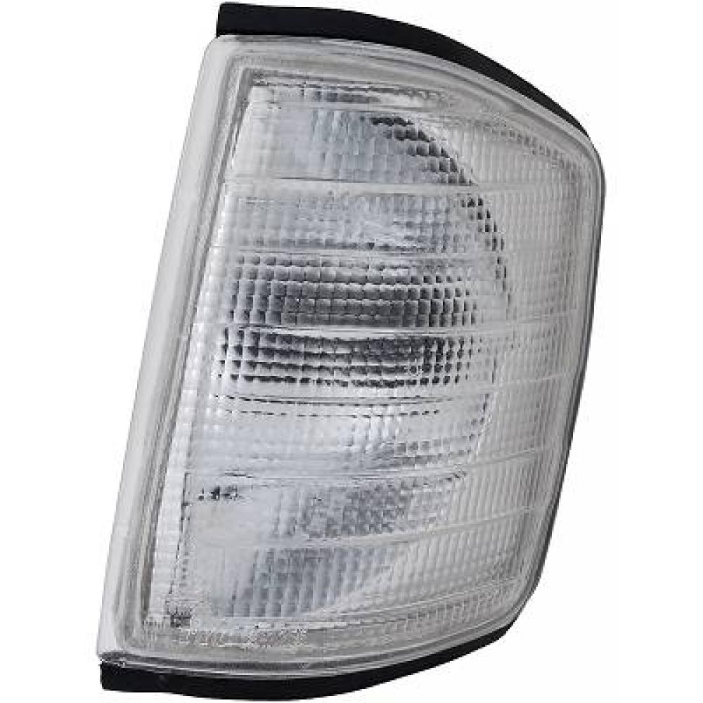 fanale anteriore sinistro bianco con portalampada mercedes 190 w201 1983 1993 me0214016