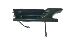copri gancio traino paraurti anteriore destro mod 07 97 mercedes c class w202 1993 2000 me0252133