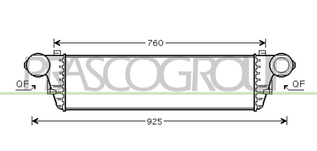intercooler mercedes c class sportcoupe cl203 2000 2008 me026n002