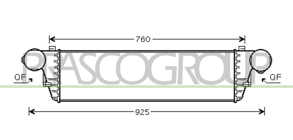 intercooler mercedes c class sportcoupe cl203 2000 2008 me026n003