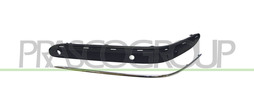 modanatura sinistra paraurti anteriore con fori pdc 2 pezzi mercedes c class w203 2000 2004 me0271240