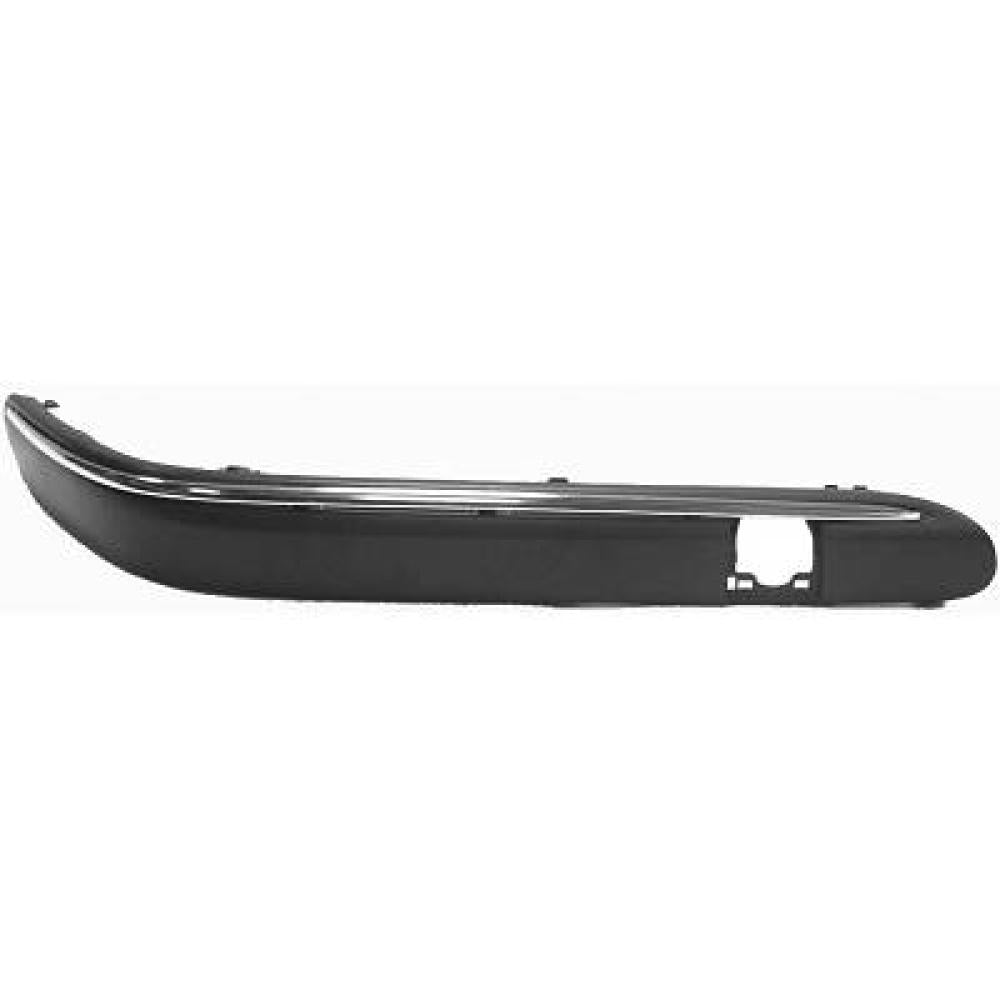 modanatura destra paraurti anteriore senza fori pdc 2 pezzi mercedes c class w203 2000 2004 me0271245