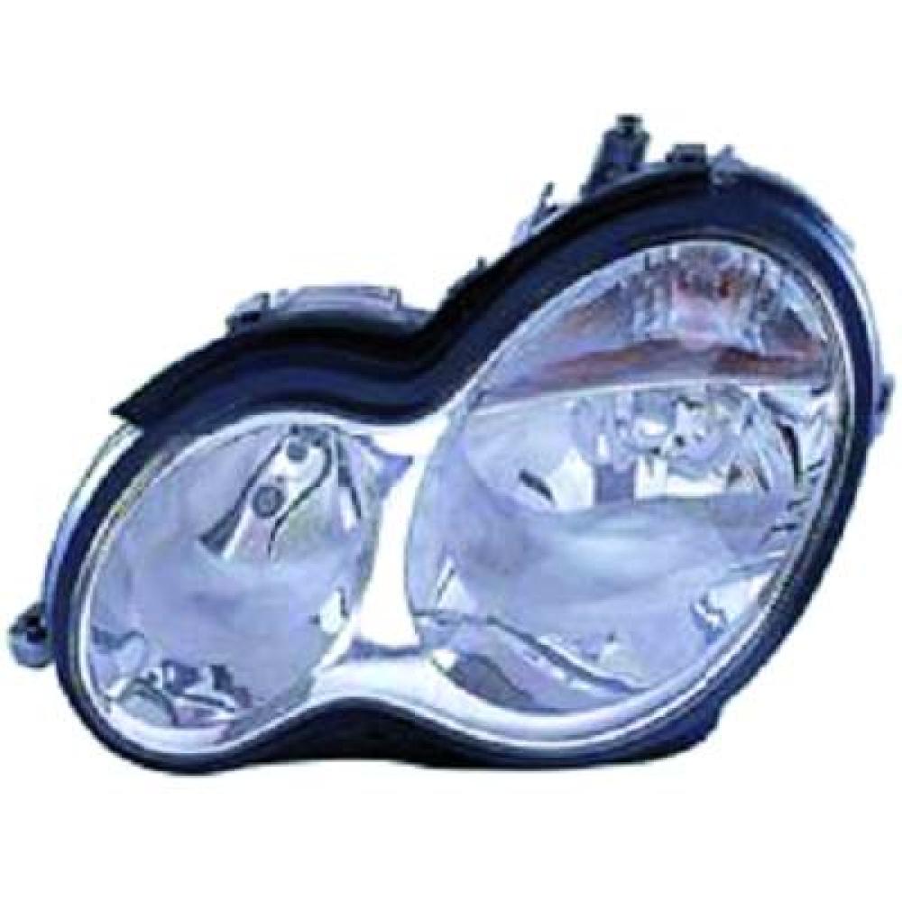 proiettore sinistro h7 h7 pneumatico mercedes c class w203 2004 2007 me0284904