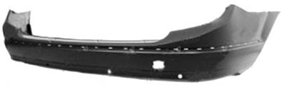 paraurti posteriore con primer con fori pdc supporti mod station wagon mercedes c class w204 s204 2007 2010 me0291081