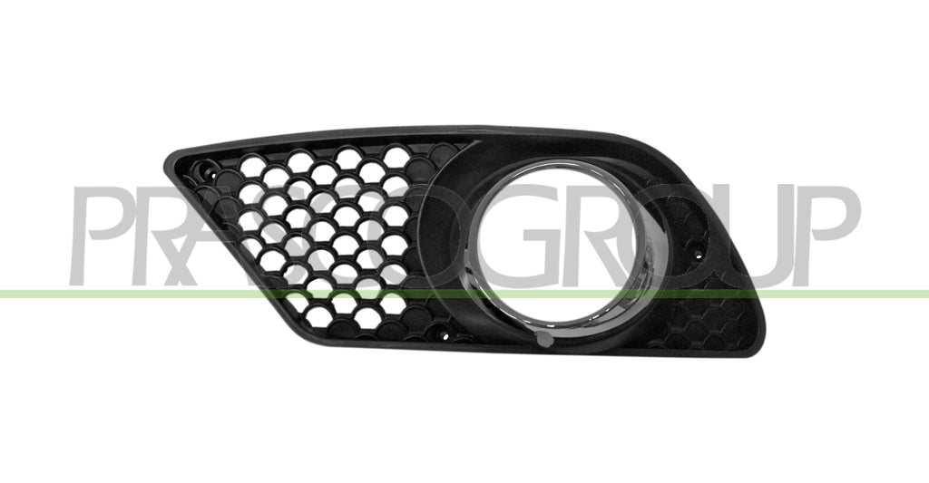 griglia sinistra paraurti anteriore nera con sede fendi con cornice cromata mercedes c class w204 s204 2010 2011 me0292124