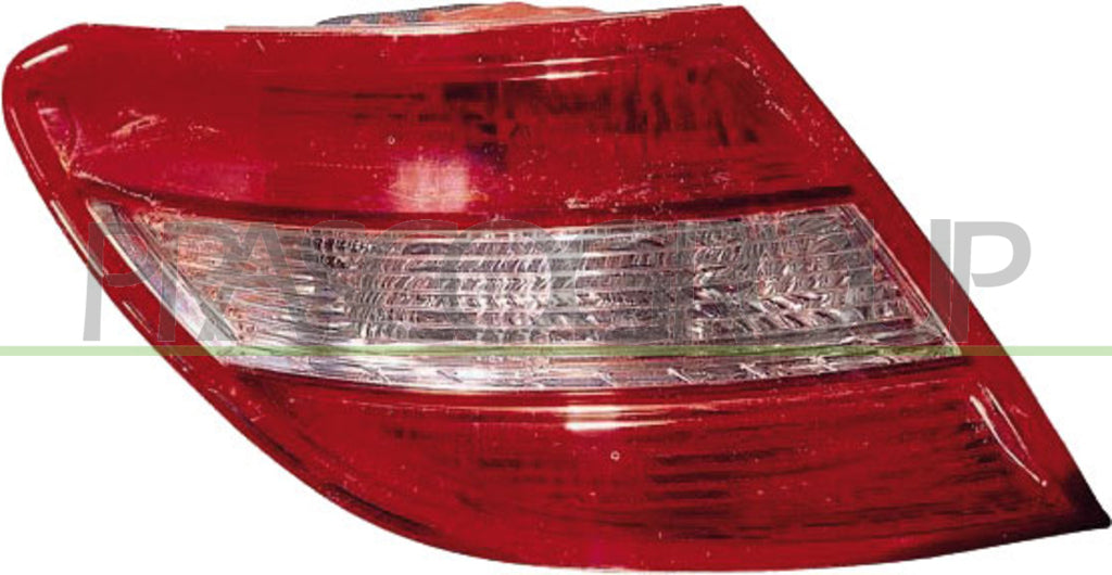 fanale posteriore destro senza portalampada bianco rosso mercedes c class w204 s204 2010 2011 me0294153