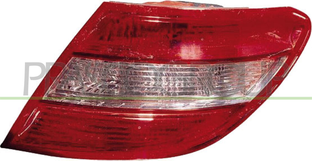 fanale posteriore sinistro senza portalampada bianco rosso mercedes c class w204 s204 2007 2010 me0294154