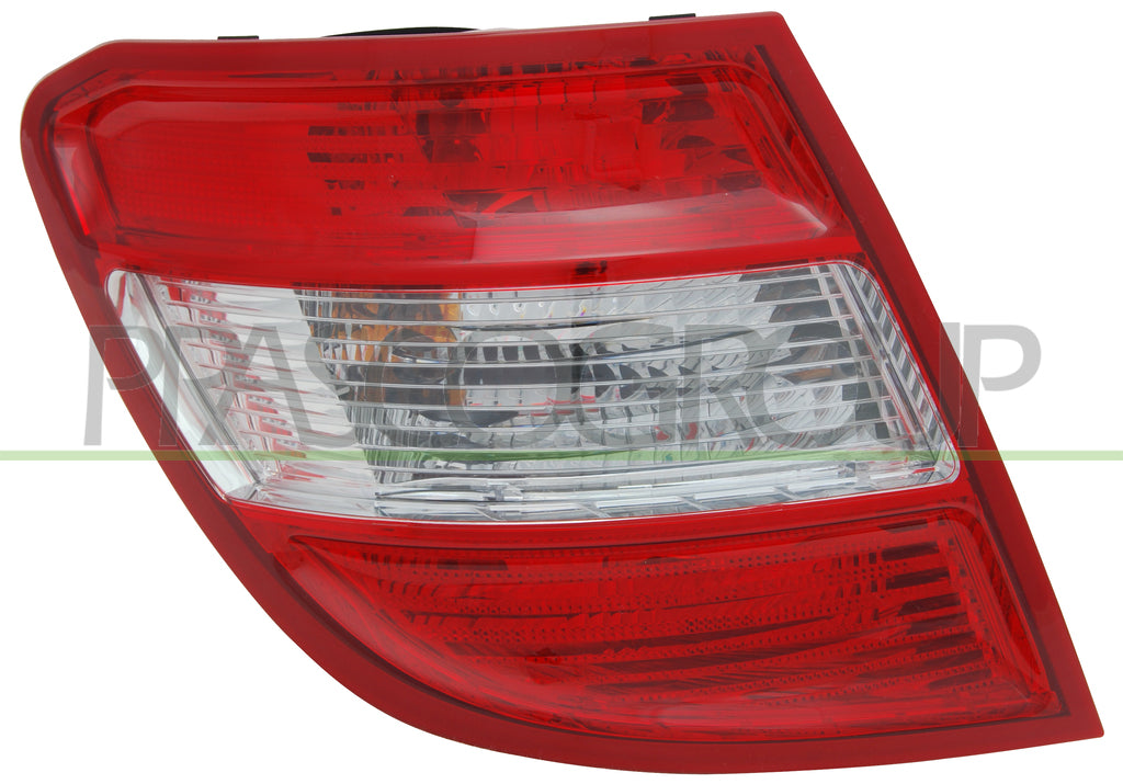 fanale posteriore sinistro senza portalampada rosso bianco mercedes c class w204 s204 2010 2011 me0294184