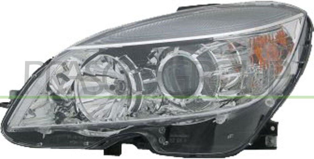 proiettore sinistro h7 h7 elettrico con motore mercedes c class w204 s204 2007 2010 me0294914
