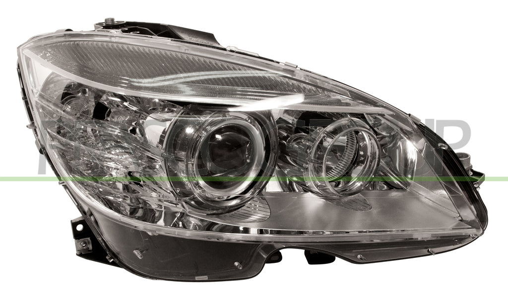 proiettore destro xenon d1s h7 elettrico senza motore mercedes c class w204 s204 2007 2010 me0294923
