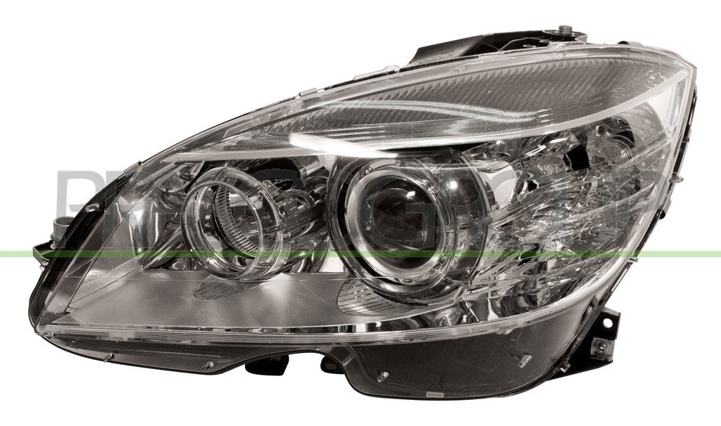 proiettore sinistro xenon d1s h7 elettrico senza motore mercedes c class w204 s204 2007 2010 me0294924