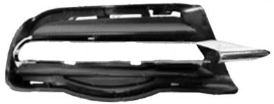 griglia destra paraurti anteriore nera con sede led mercedes c class w204 s204 2010 2011 me0301249
