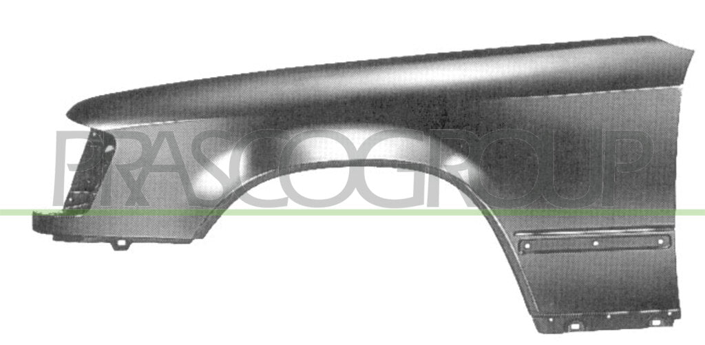 parafango anteriore sinistro mercedes e class w124 1984 1989 me0333004