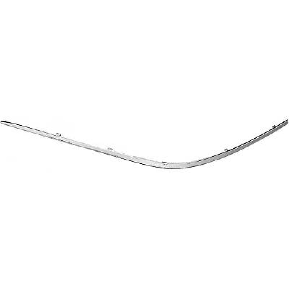 profilo modanatura destra paraurti anteriore cromato mercedes e class w210 1999 2002 me0371247