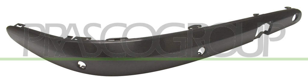 modanatura destra paraurti anteriore con fori pdc senza profilo mercedes e class w211 2002 2007 me0391241