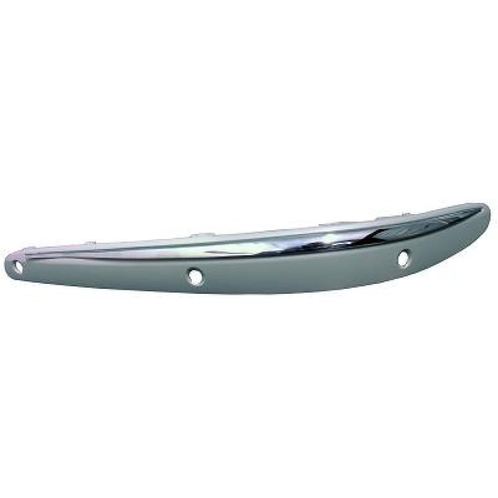 modanatura destra paraurti anteriore con profilo con fori pdc mercedes e class w211 2002 2007 me0391247
