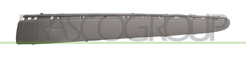 modanatura destra paraurti posteriore con primer con fori profilo mercedes e class w211 2002 2007 me0391251