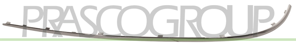 profilo sinistro paraurti posteriore cromato mercedes e class w211 2002 2007 me0391260