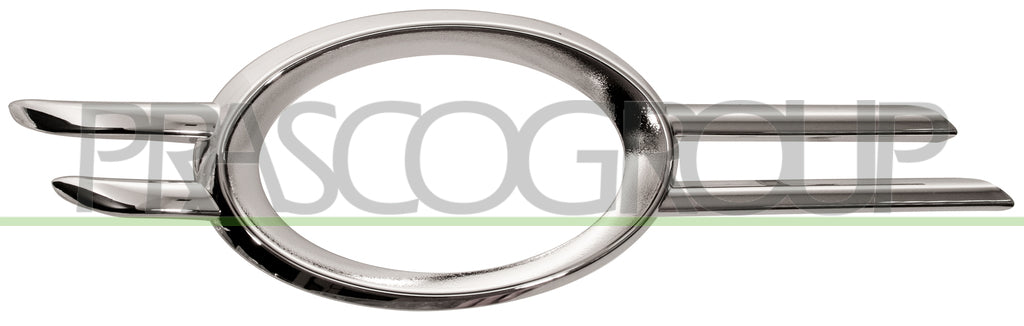 cornice fendinebbia destro cromata mod avantgarde mercedes e class w211 2007 2009 me0411241