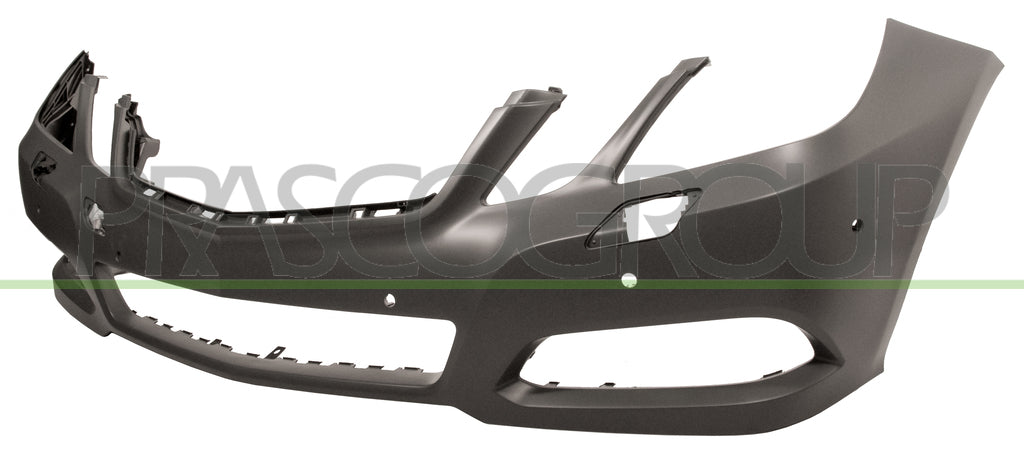 paraurti anteriore con primer con tappo coprigancio con fori pdc supporti con fori lavafari mercedes e class w212 2009 2013 me0431040