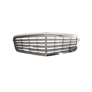 griglia radiatore completa cromata interno argento mod avantgarde mercedes e class w212 2009 2013 me0432010
