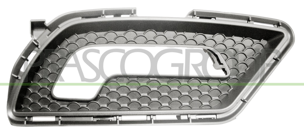 griglia destra paraurti anteriore nera con sede fendi mod amg mercedes e class coupe c207 a207 2009 2013 me0442143