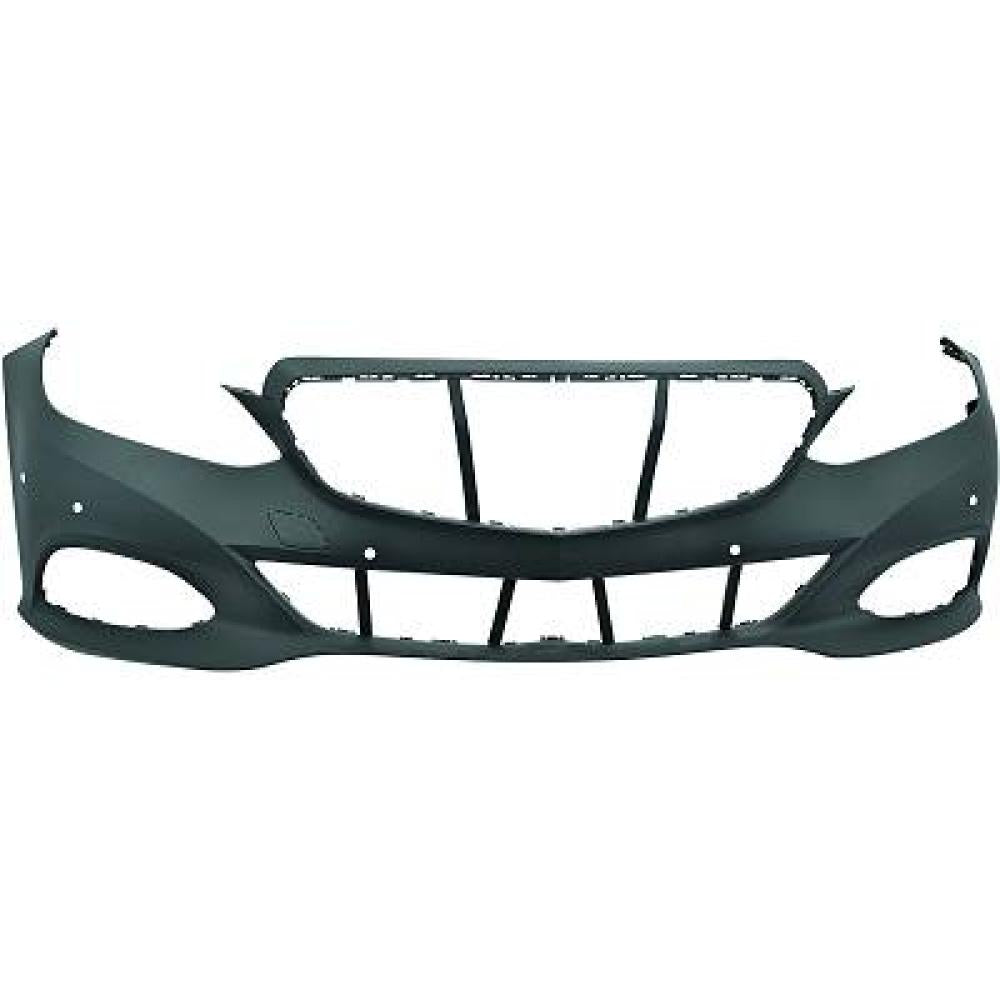 paraurti anteriore con primer con fori pdc con fori park assist supporti con tappo copri gancio mod sport mercedes e class w212 2013 2016 a21288030009999
