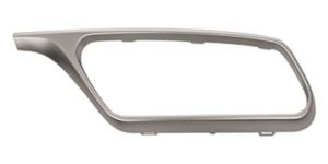 modanatura destra paraurti posteriore verniciata argento mod e63 amg mercedes e class w212 2013 2016 me0451283
