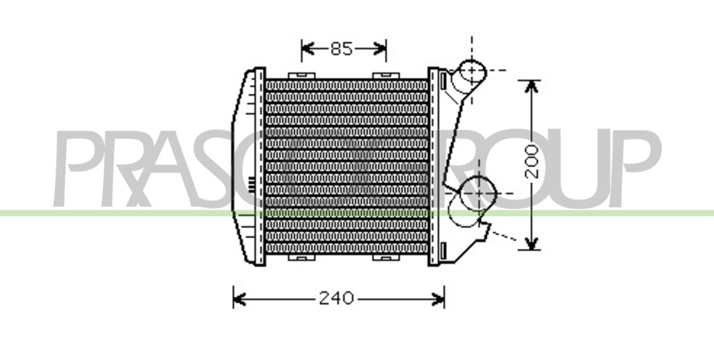 intercooler smart city coupe 1998 2002 me302n002
