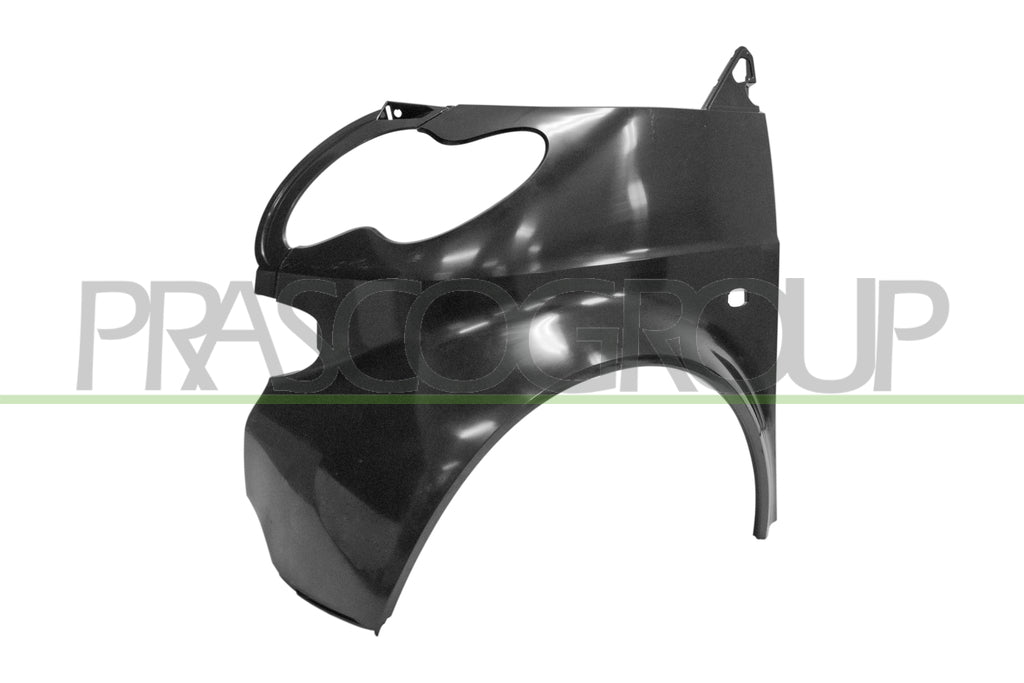 parafango anteriore sinistro plastica con foro lucciola nero liscio da primerizzare mod cabrio smart fortwo 2002 2007 me3043044