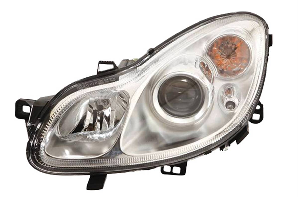 proiettore sinistro h7 h7 elettrico con motore smart fortwo 2007 2012 me3054904