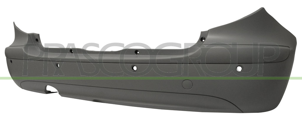 paraurti posteriore con primer senza fori modanatura con fori pdc supporti mod classic mercedes a class w169 2004 2007 me3241071
