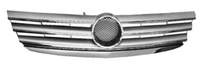 griglia radiatore verniciata argento con modanatura cromata mod elegance mercedes a class w169 2004 2007 me3242001